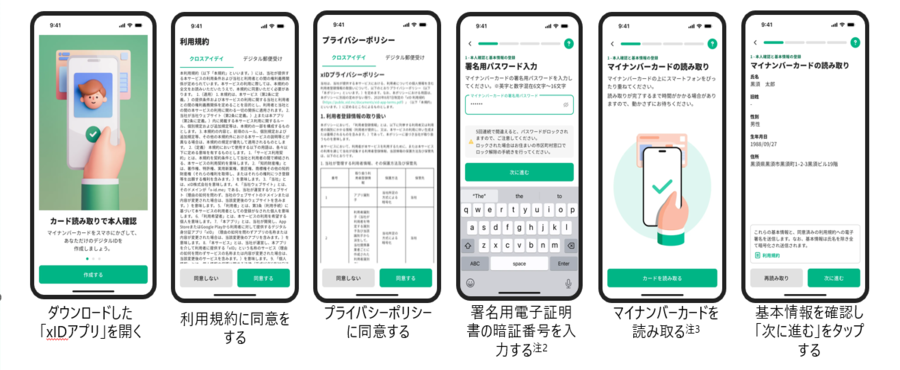 「デジタル郵便」 登録方法1